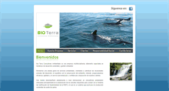 Desktop Screenshot of bioterraconsultores.com